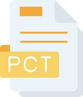 Pct Line Filled Icon vector