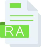 Ra Line Filled Icon vector