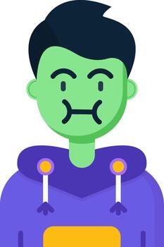 enfermedad línea lleno icono vector