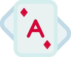 Aces Line Filled Icon vector