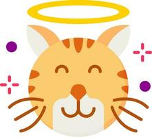 Angel Line Filled Icon vector