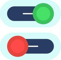 Switch Line Filled Icon vector