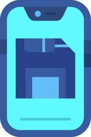 Save Line Filled Icon vector