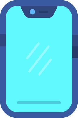 Smartphone Line Filled Icon