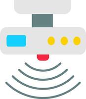 Motion sensor Line Filled Icon vector