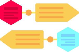 Infographic elements Line Filled Icon vector