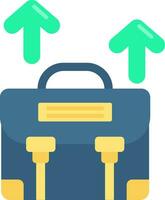 Career path Line Filled Icon vector