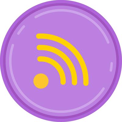 Rss Line Filled Icon