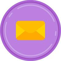 Email Line Filled Icon vector