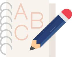 Notebook Line Filled Icon vector