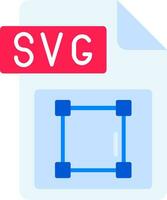 Svg file format Line Filled Icon vector