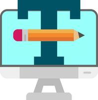 Logo design Line Filled Icon vector