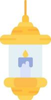 Candles Line Filled Icon vector