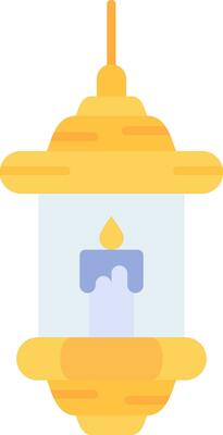 Candles Line Filled Icon