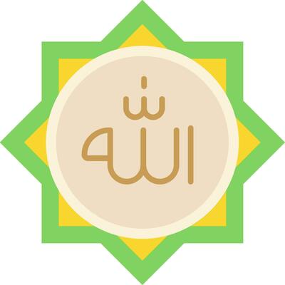 Allah Line Filled Icon