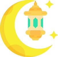 Ramadan Line Filled Icon vector