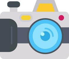 Camera Line Filled Icon vector