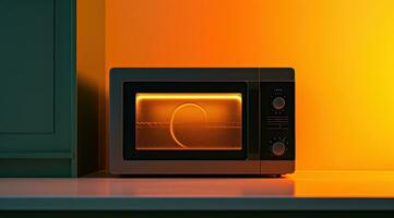 AI generated an expensive microwave oven, photo