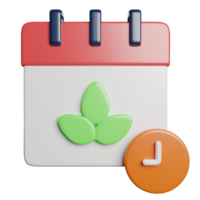 Calendar Date Plant png