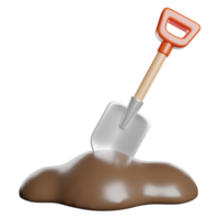 Shovel Garden Tools png