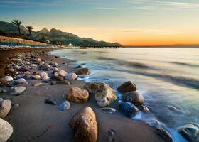 playa en Turquía foto