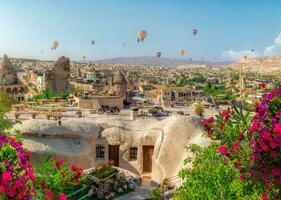 Panorama of Cappadocia photo