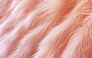 AI generated an orange fur texture close up, digital manipulation photo
