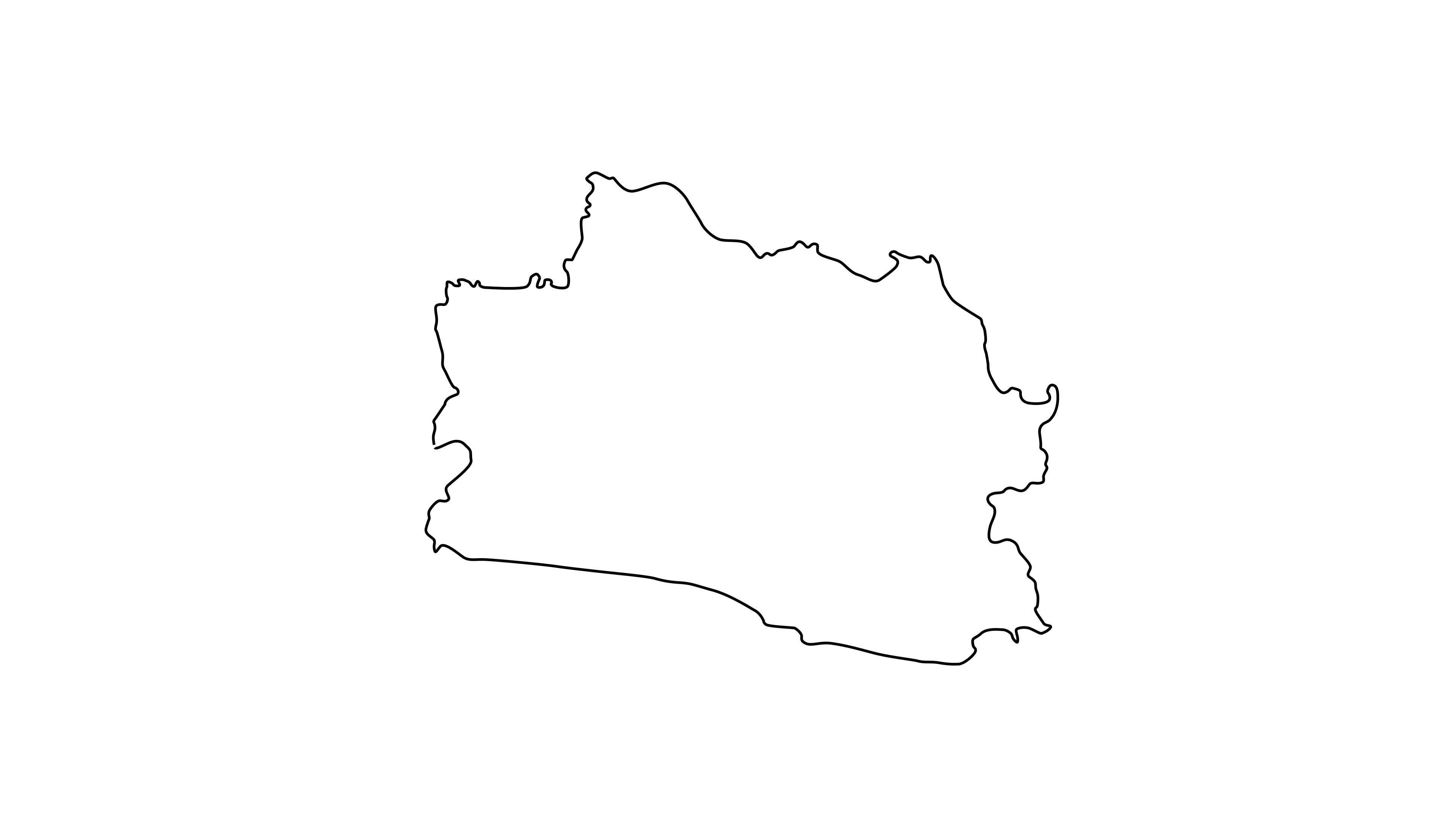 animated sketch map of West Java province in Indonesia 36729970 Stock ...