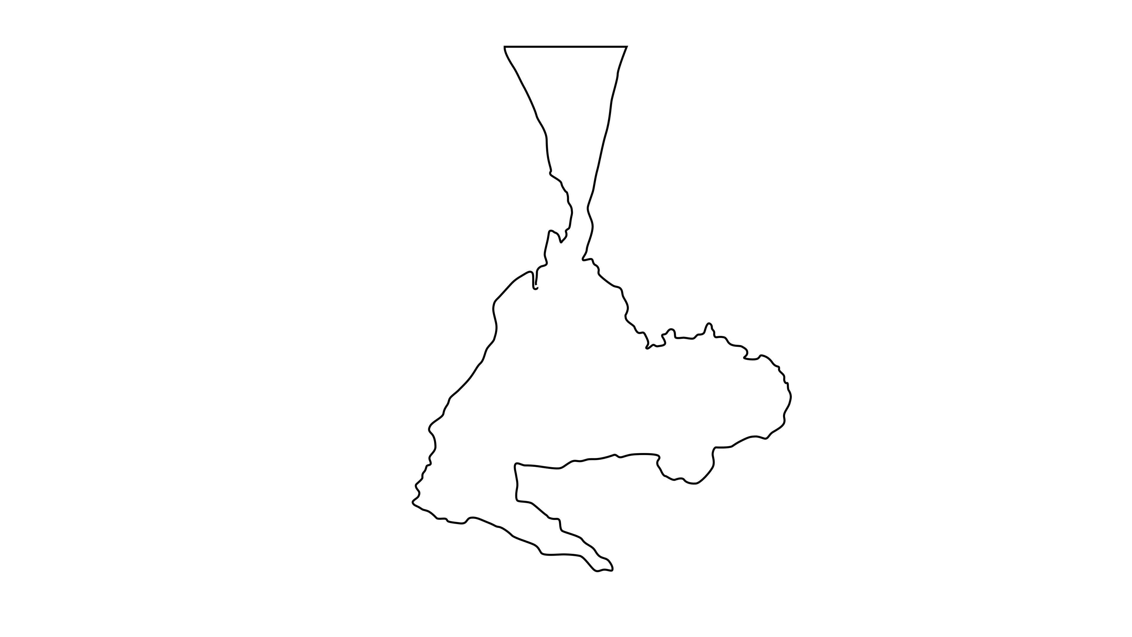 animated sketch of a map of the city of Urumqi in China 36730135 Stock