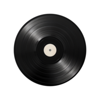 ai genererad vinyl spela in isolerat på transparent bakgrund png