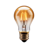 AI generated Bulb isolated on transparent background png