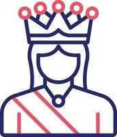 Queen Vector Icon