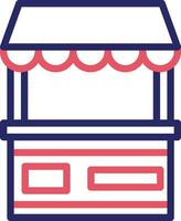 Food Stand Vector Icon