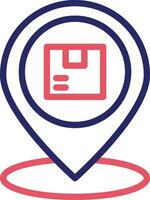Delivery Location Vector Icon