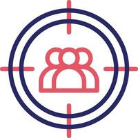 User Target Vector Icon