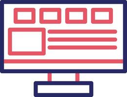 Website Ux Vector Icon