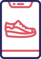 Exercise Shoes Vector Icon