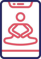 Meditation Vector Icon