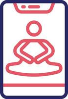 Meditation Vector Icon