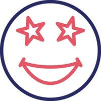 Star Struck Vector Icon
