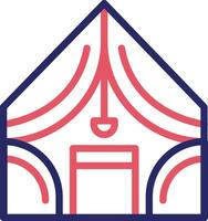 Luxury Camp Vector Icon