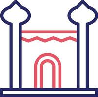 Dubai Gate Vector Icon