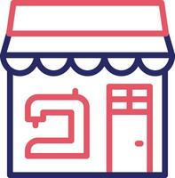 Tailor Shop Vector Icon