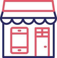 Mobile Shop Vector Icon