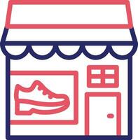 Shoe Shop Vector Icon