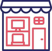 Electronics Shop Vector Icon