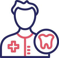 Male Dentist Vector Icon