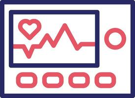 Heart Monitoring Vector Icon