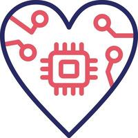 Affective Computing Vector Icon