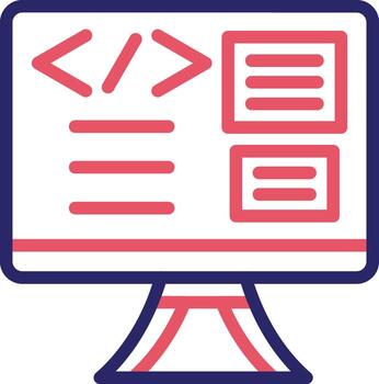 Web Programming Vector Icon